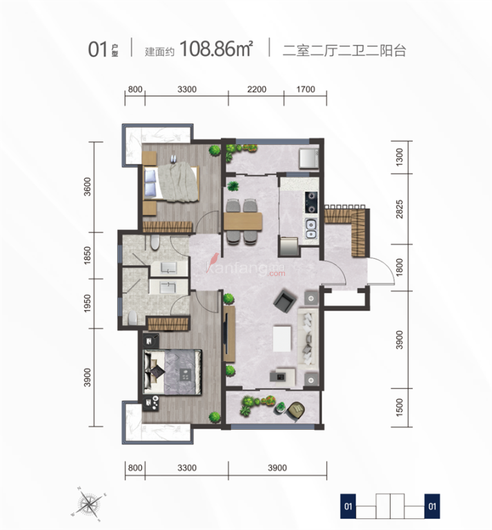 創(chuàng)新設(shè)計(jì)引領(lǐng)最新房型，提升生活品質(zhì)新境界