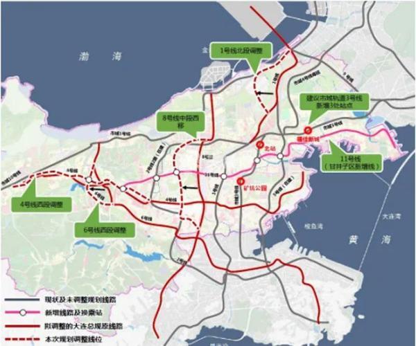 大連地鐵最新線路圖概覽與解析